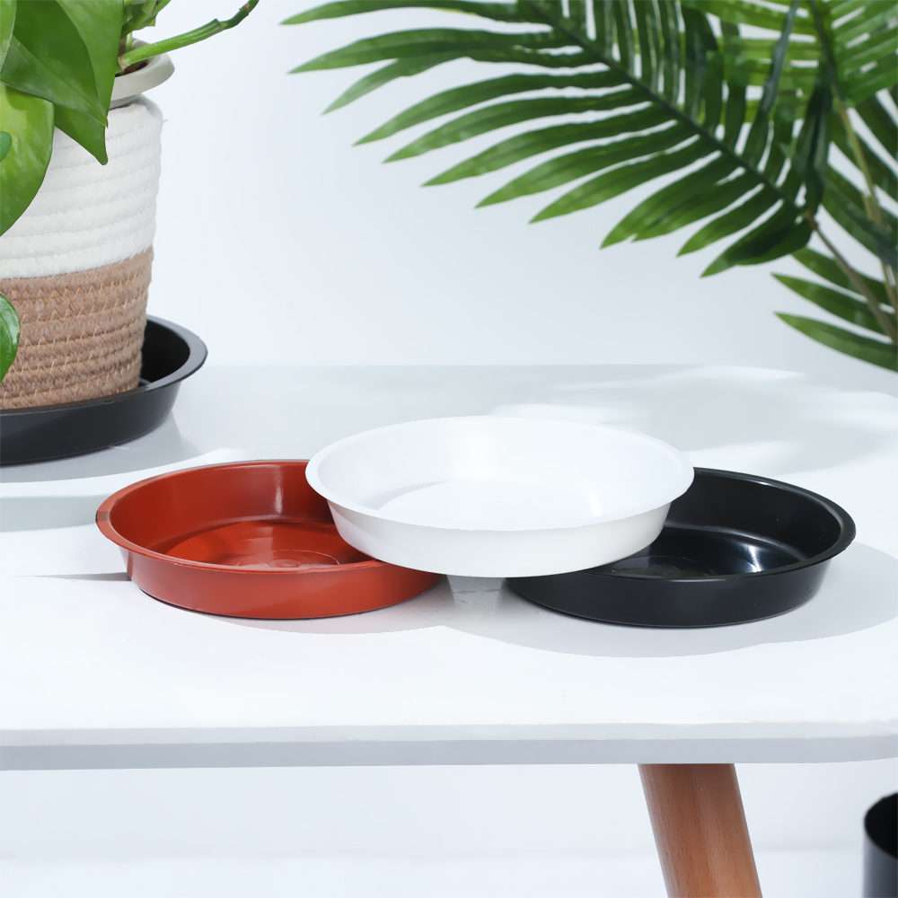 Drip Tray Saucer - Vassoi per piante a forma rotonda
