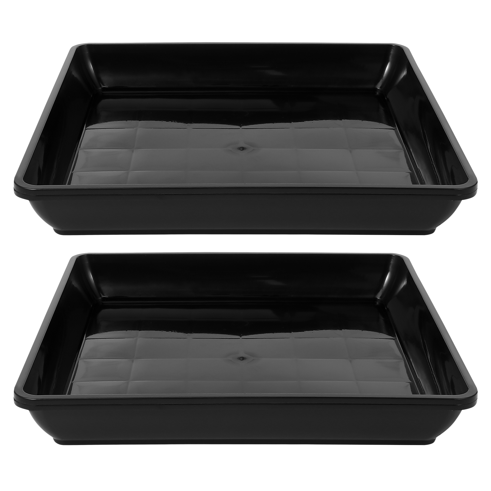Drip Tray Saucer - 2 Pezzi Sottovaso per Piante, Vassoio