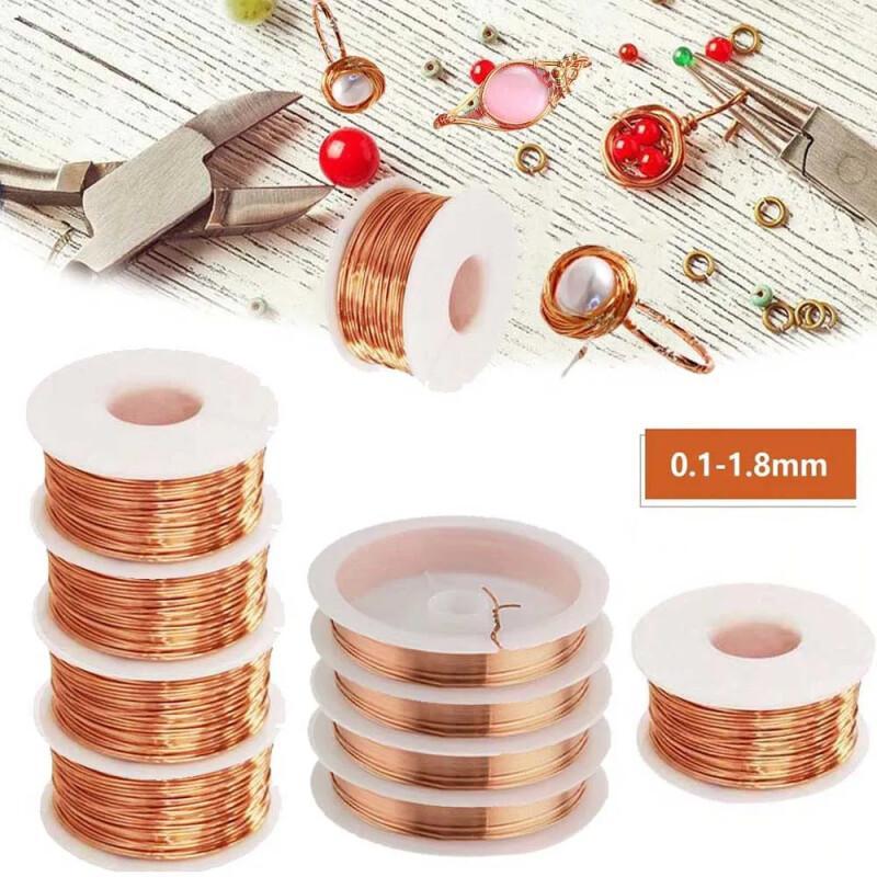 Copper Wire Roll - Filo di rame nudo da 10