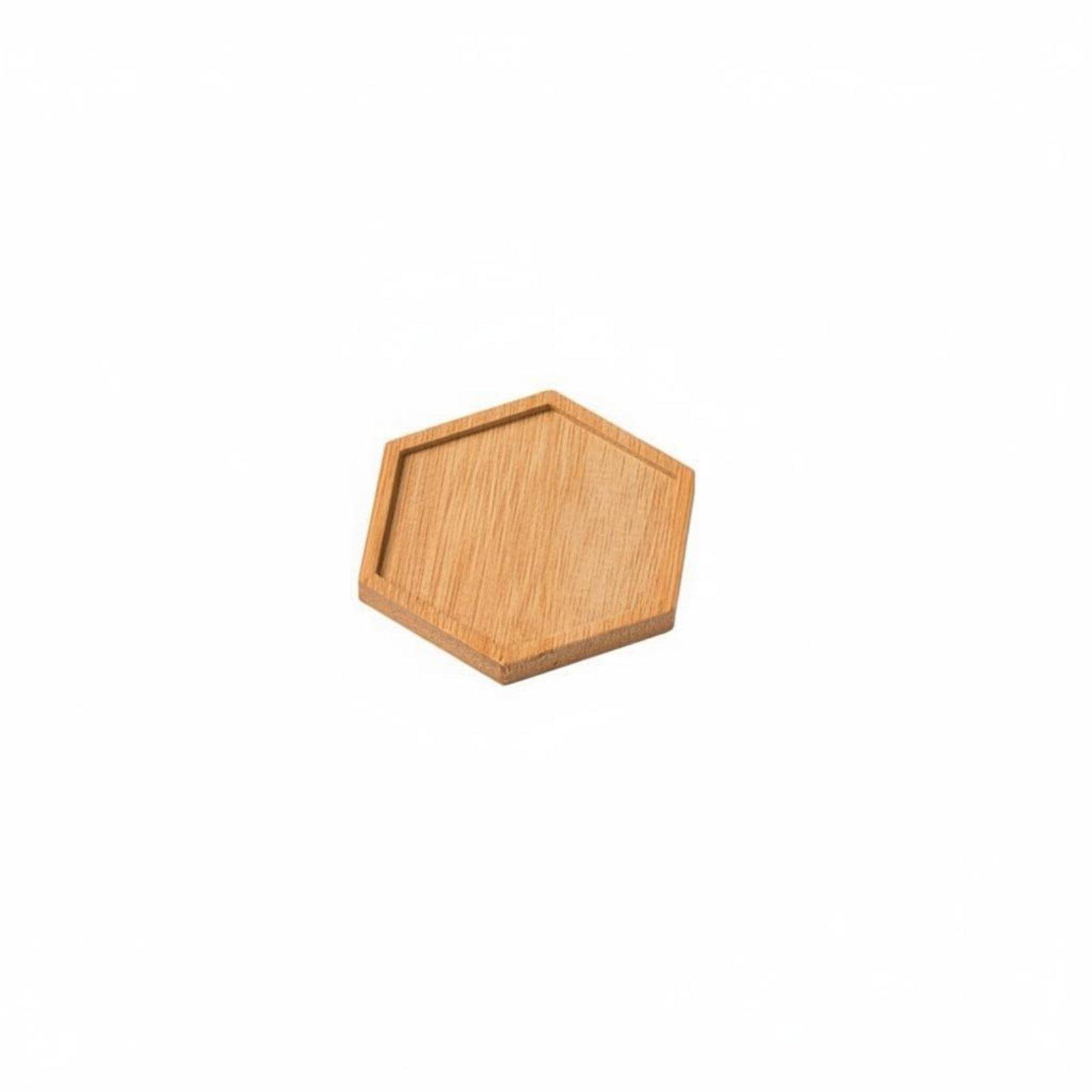 Drip Tray Saucer - Vassoio Industriale in Legno di Bambù,