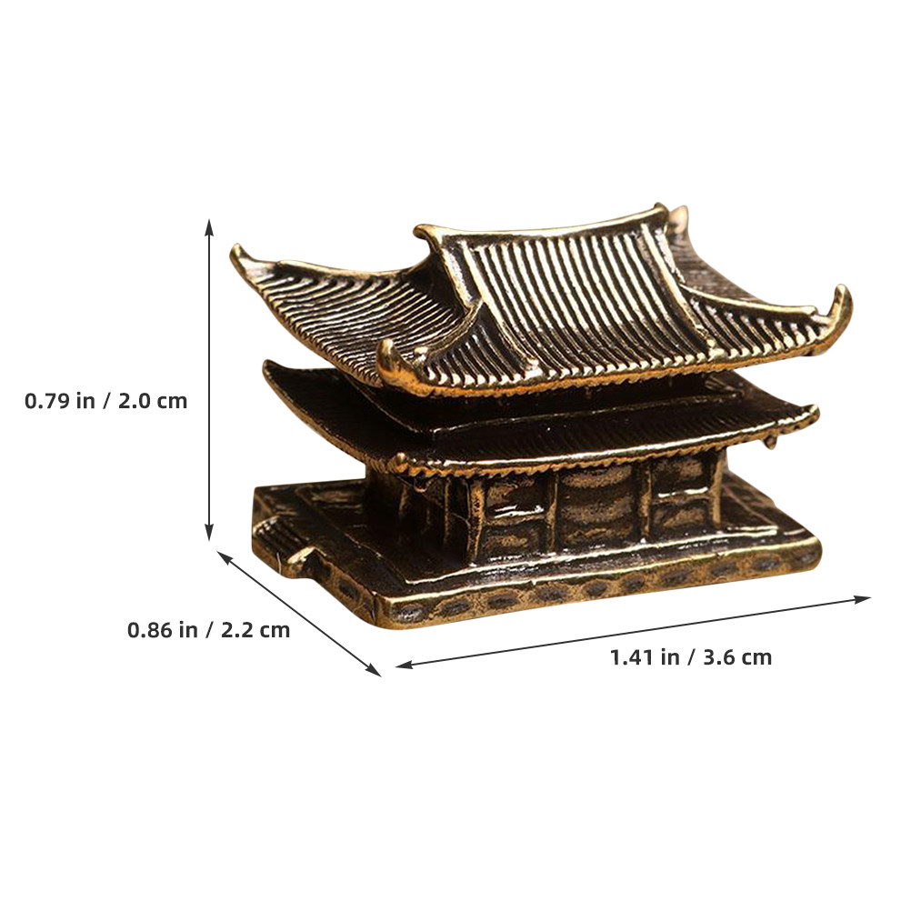 Statua Mini Pagoda in Ottone S - Mini Bonsai Zen Garden recensione e prezzo