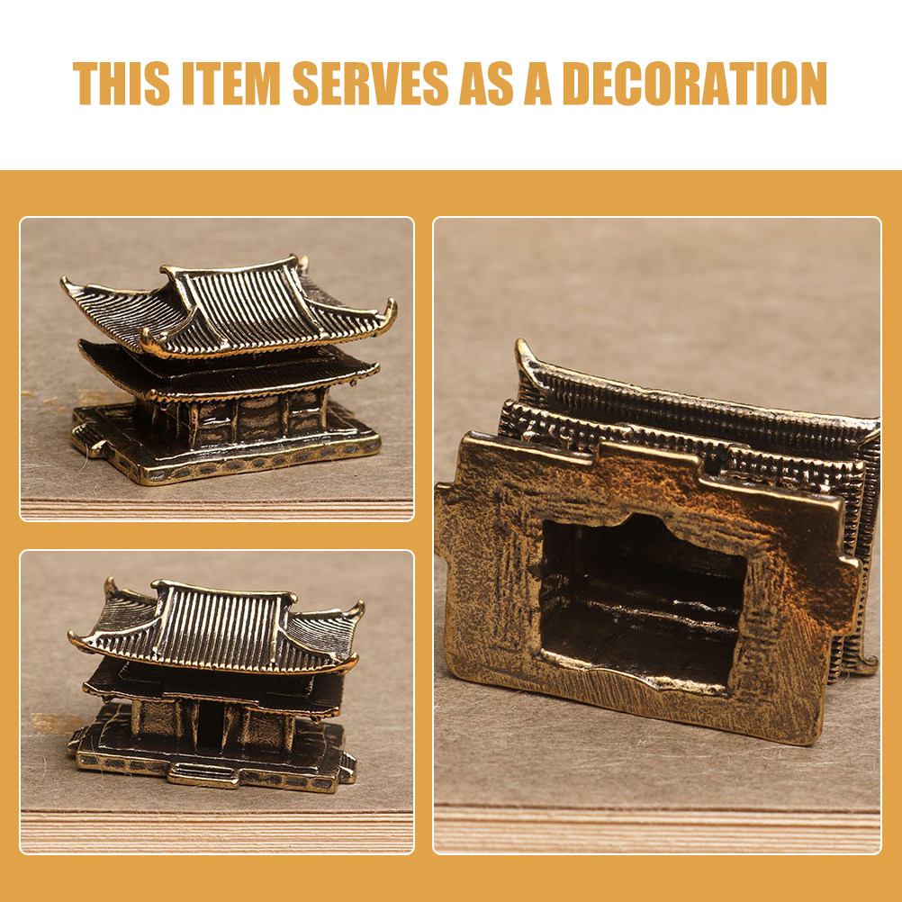 Statua Mini Pagoda in Ottone S - Mini Bonsai Zen Garden recensione e prezzo