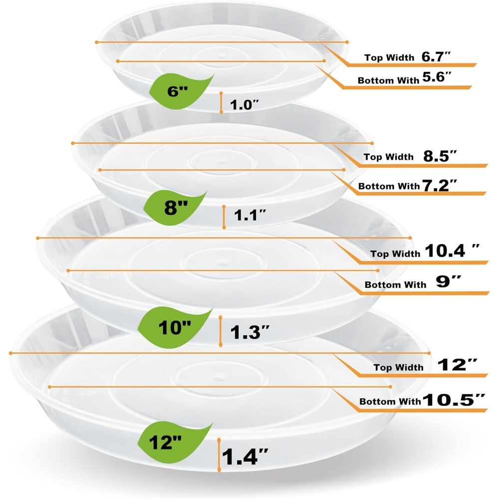 Confezione da 20 sottovasi res - Drip Tray Saucer recensione e prezzo