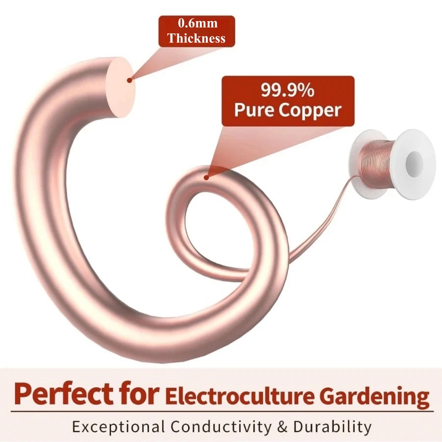 Kit in rame da giardinaggio pe - Copper Wire Roll recensione e prezzo