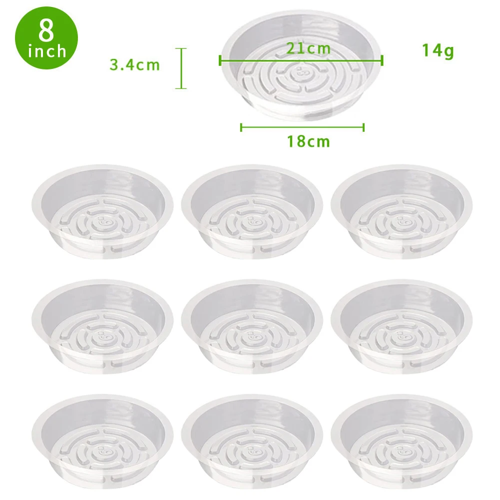 10/24 pezzi piattino per piant - Drip Tray Saucer recensione e prezzo
