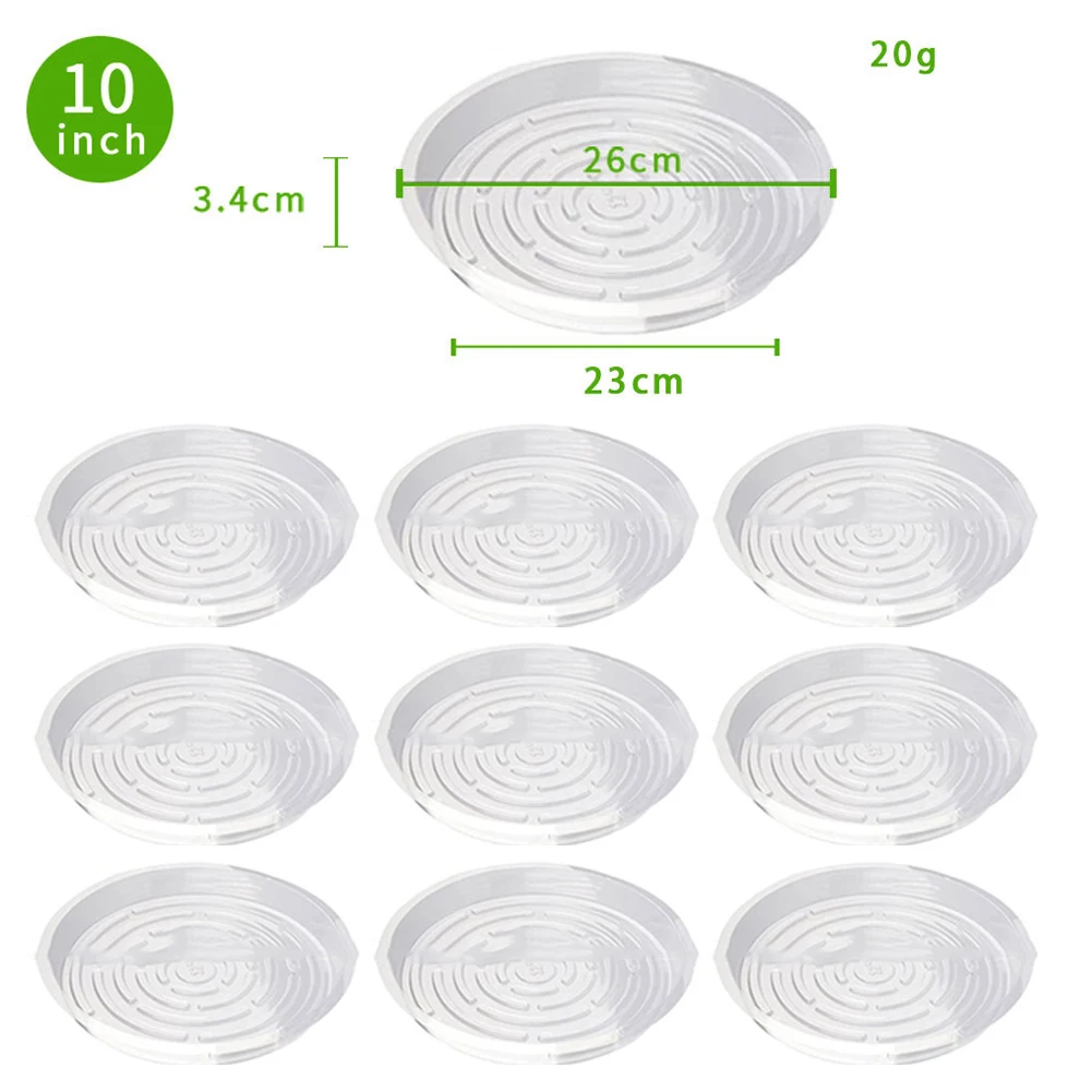 10/24 pezzi piattino per piant - Drip Tray Saucer recensione e prezzo