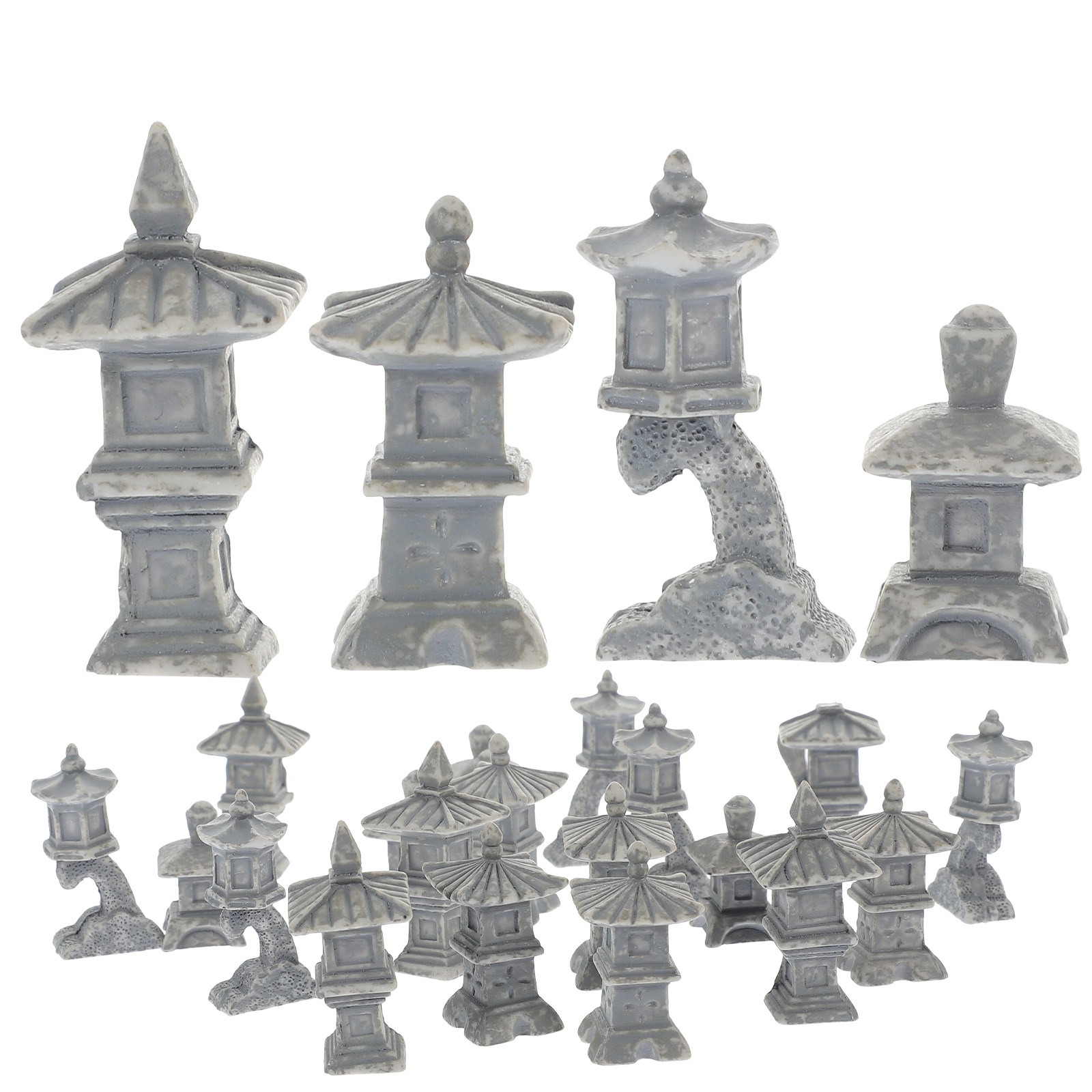 Statua Mini Pagoda in Resina,  - Mini Bonsai Zen Garden recensione e prezzo