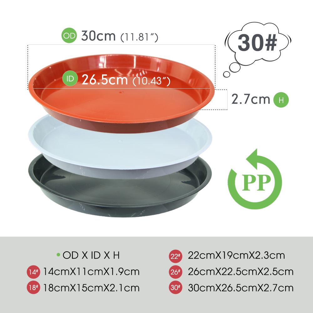 3-5PC Durevole Piattino per pi - Drip Tray Saucer recensione e prezzo