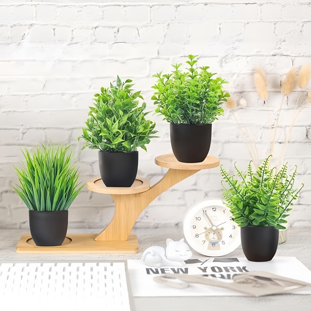 Set di 4 Mini Piante Artificia - Bonsai Garden Home recensione e prezzo