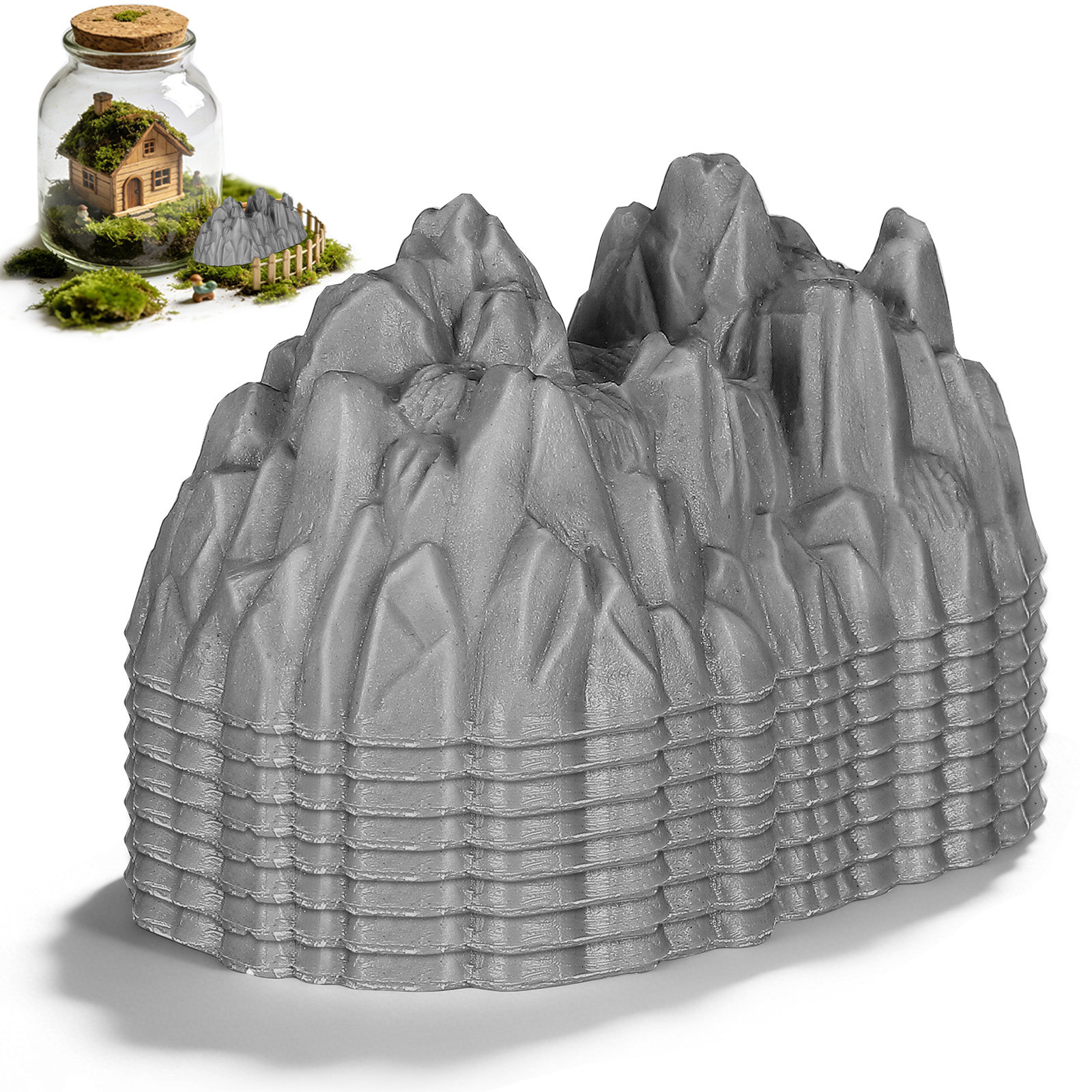 20 Pezzi Mini Rocce in Plastic - Bonsai Garden Home recensione e prezzo