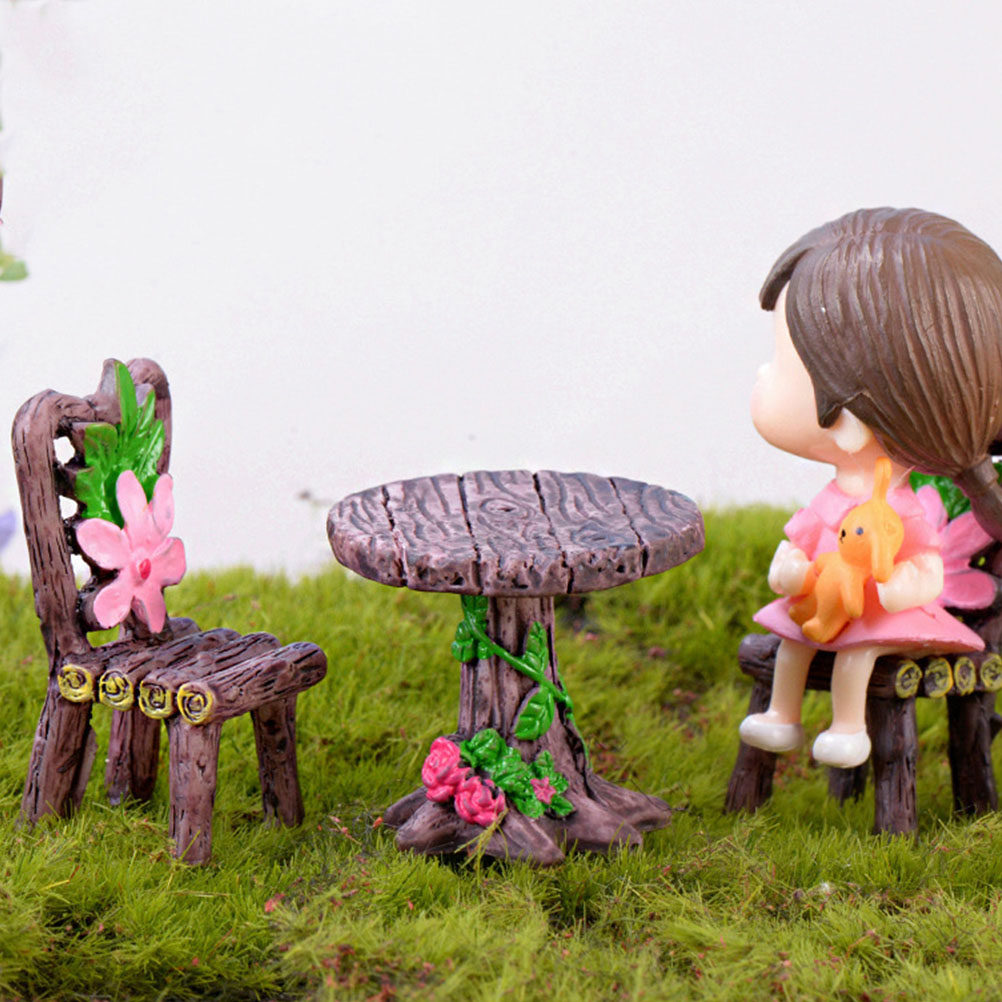 5 Set di Mini Sedie e Tavoli i - Bonsai Garden Home recensione e prezzo