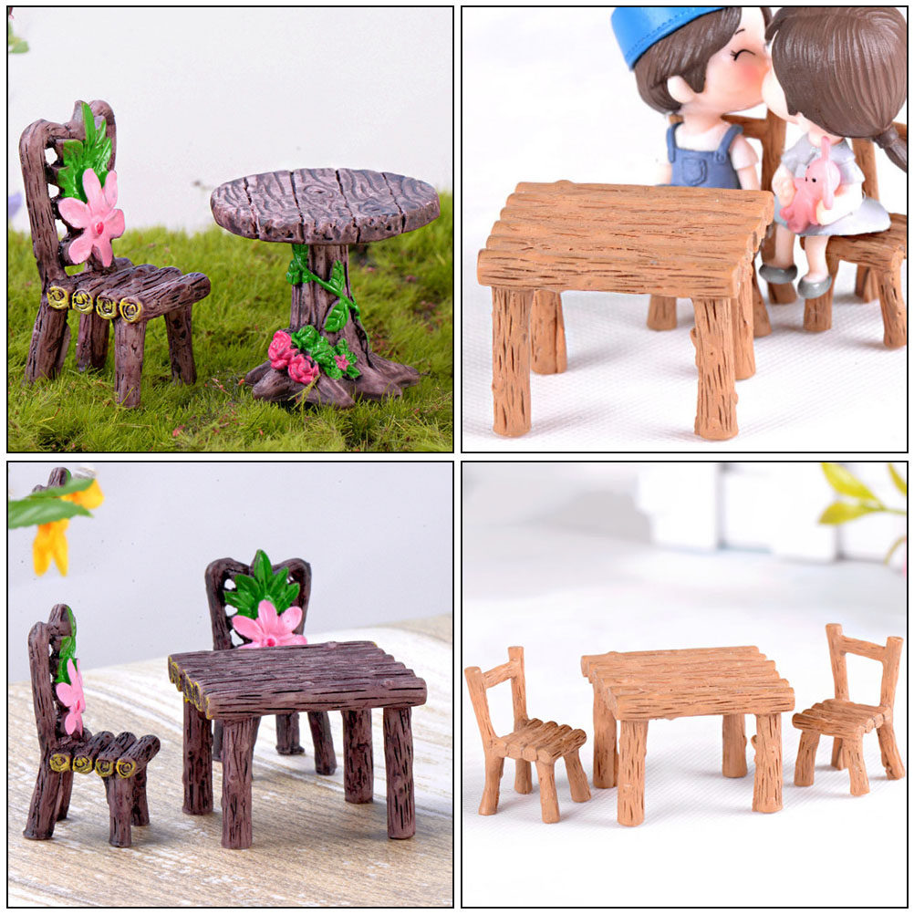 5 Set di Mini Sedie e Tavoli i - Bonsai Garden Home recensione e prezzo